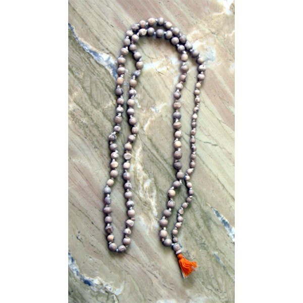 Tulasi Japa Mala, 40 Inches; (Small Round Beads)