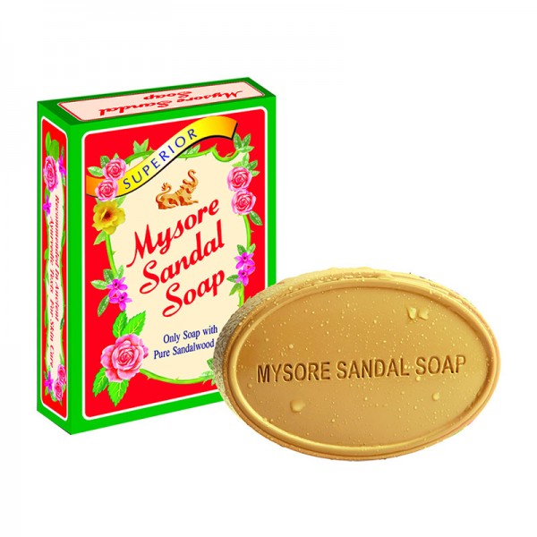 Mysore Sandalwood Ayurvedic Soap (Premium, 125 grams)